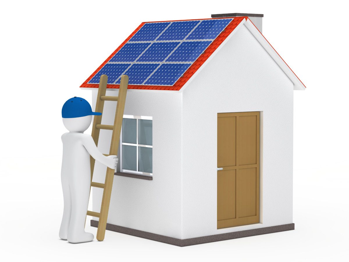 instalare panouri solare pe casa