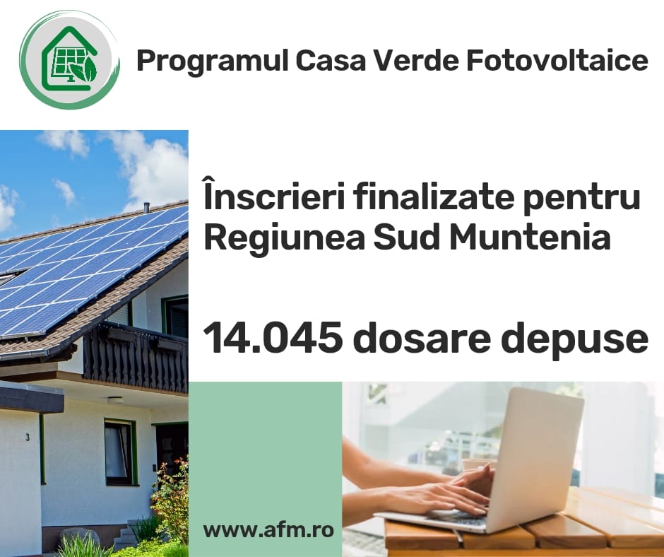 Programul Casa Verde Fotovoltaice 2023