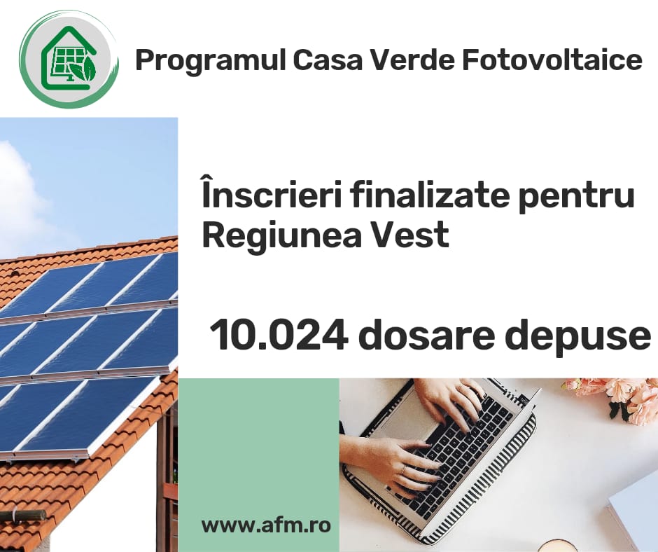 Programul Casa Verde Fotovoltaice 2023