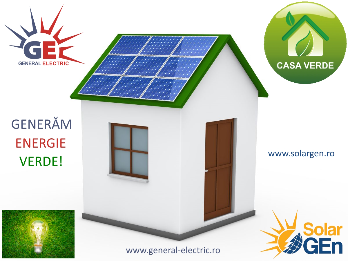 Casa Verde Fotovoltaice 2023 prin General Electric Bacău